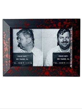 Serial Killer John Wayne Gacy Mugshot Gothic Crime Murder 70s Retro Cult Werid